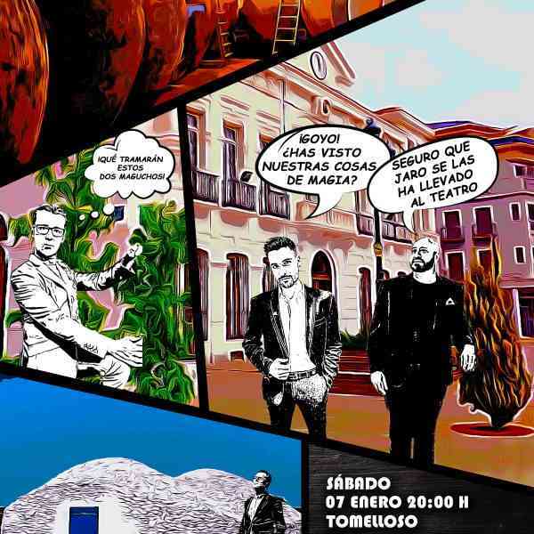 Gala mágico-cómica con “The Cucamon´s Brother” el 7 de enero en el Teatro Municipal Marcelo Grande de Tomelloso