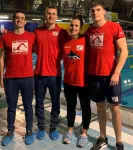 Destacada participación de 4 nadadores churriegos en el Campeonato Regional de Invierno de Natación de CLM