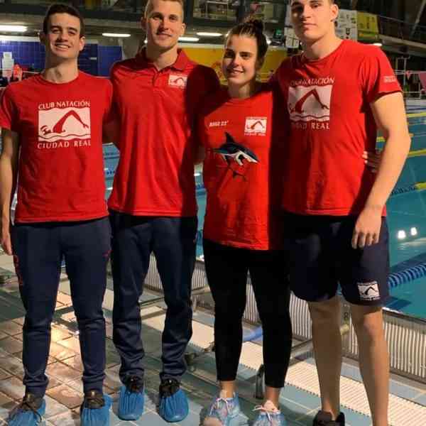 Destacada participación de 4 nadadores churriegos en el Campeonato Regional de Invierno de Natación de CLM