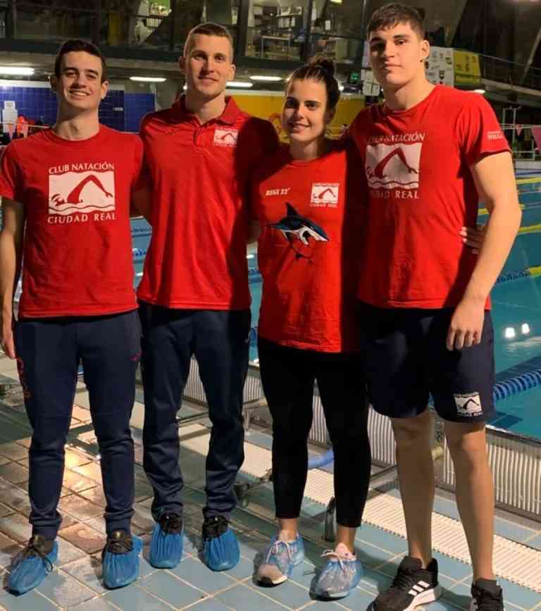 Destacada participación de 4 nadadores churriegos en el Campeonato Regional de Invierno de Natación de CLM