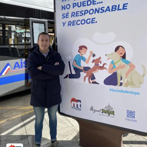 “Ya que tu mascota no puede, sé responsable y recoge” la nueva campaña de limpieza viaria, concienciación y sensibilización en Miguelturra
