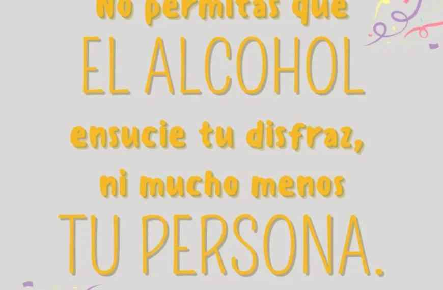 Campaña de prevención «No permitas que el alcohol ensucie tu disfraz ni mucho menos tu persona» para el Carnaval 2023 de Miguelturra