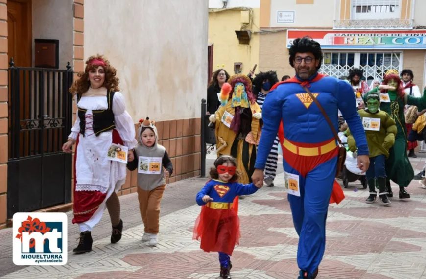 Carrera de máscaras “La churriega” y Aerozumba 2023 en Miguelturra este sábado 25 de febrero de 2023 a las 17:00 horas