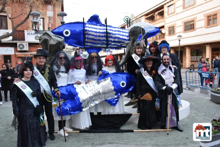 Celebrado el tradicional “Entierro de la Sardina” en el Carnaval de Miguelturra Fiesta de Interés Turístico Nacional