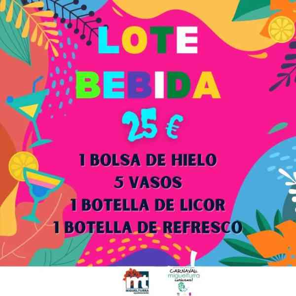 Estos son los  precios establecidos durante el Carnaval de Miguelturra 2023 en la barra dentro del CERE