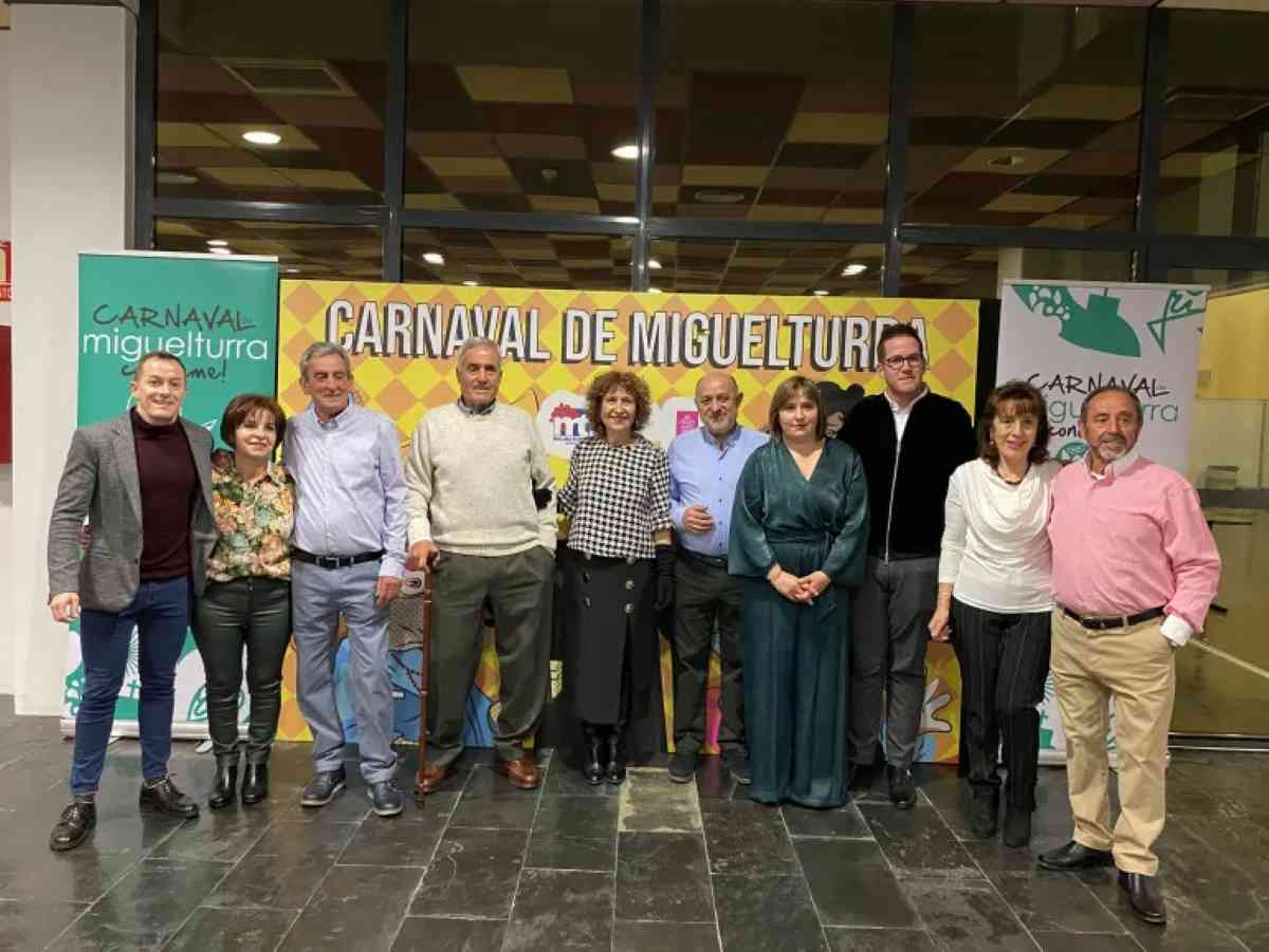 Presentadas las Máscaras Mayores en la tradicional “Cena de las peñas” el pasado 11 de febrero previo al Carnaval de Miguelturra