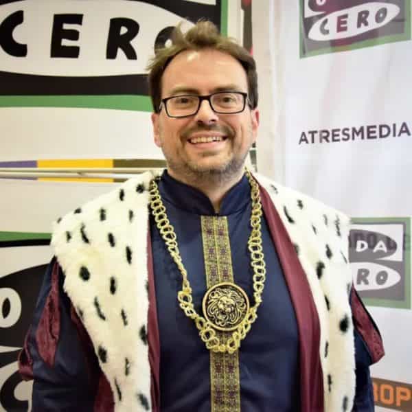 Javier Ruiz Martínez  jefe de informativos de Onda Cero en CLM anunciado como el pregonero del Carnaval de Miguelturra 2024