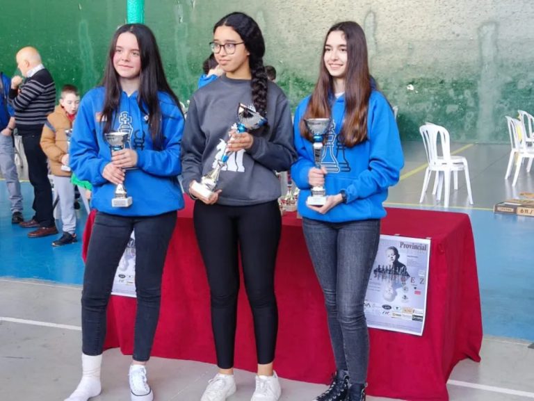 Lgalia Mahajub Sidi Abas y Jesús Lozano Toledo ajedrecistas de Miguelturra con exitosa participación en el Campeonato de Valdepeñas