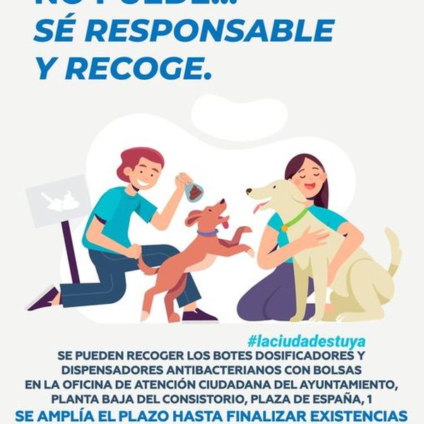 Continúa abierto el plazo para recoger material que distribuye el ayuntamiento de Miguelturra dentro de la campaña de mascotas