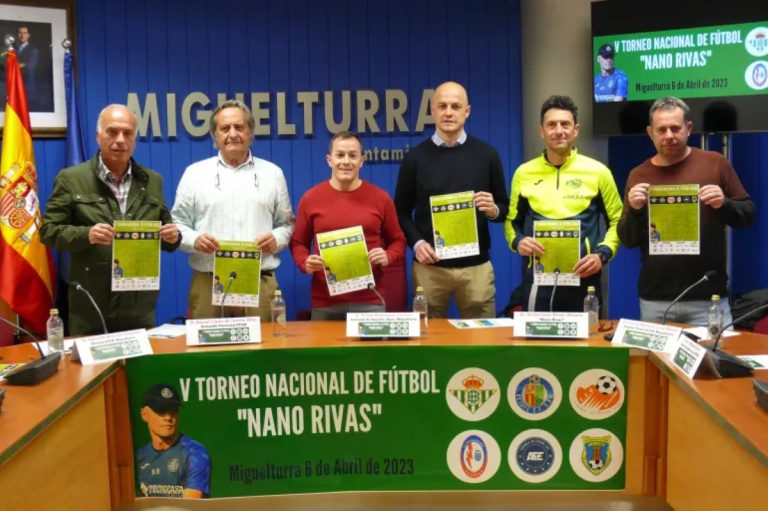 El V Torneo Nacional de Fútbol Base “Nano Rivas” se celebrará en Miguelturra el próximo 6 de abril