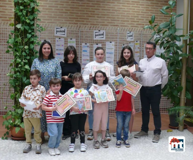 Ganadores del Concurso de Marcapáginas 2023 de la Biblioteca Municipal de Miguelturra