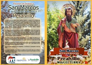 Fiestas en honor a San Marcos del 21 al 23 de abril patrón de la aldea ecológica de  Peralvillo (Miguelturra)