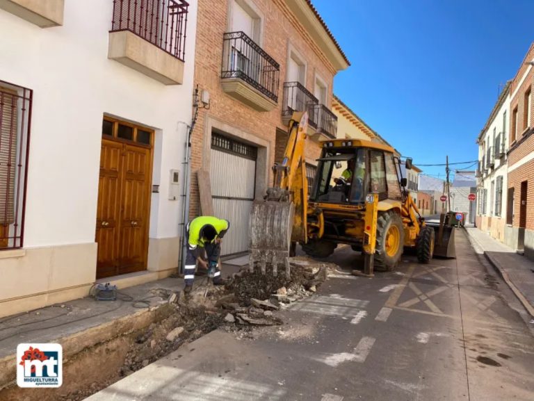 Se realizan mejoras en la calle Toledillo desde la calle Juan de Ávila hasta Granada en Miguelturra con presupuesto de casi 25.000 €