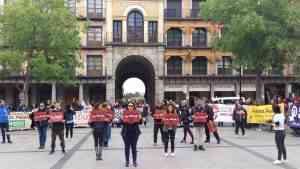 Manifestación convocada por la Coordinadora Antitaurina de Castilla-La Mancha el 14 de mayo en Cuenca.