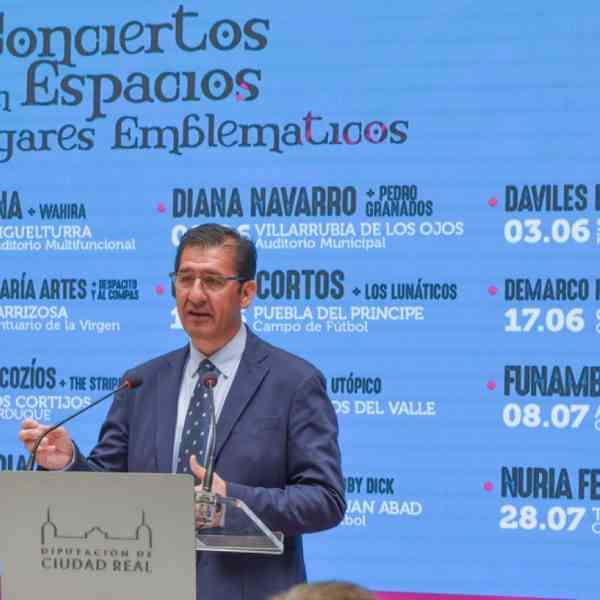 Vuelven los “Conciertos en Espacios y Lugares Emblemáticos” en su VII edición y actuaciones en 16 municipios de la provincia