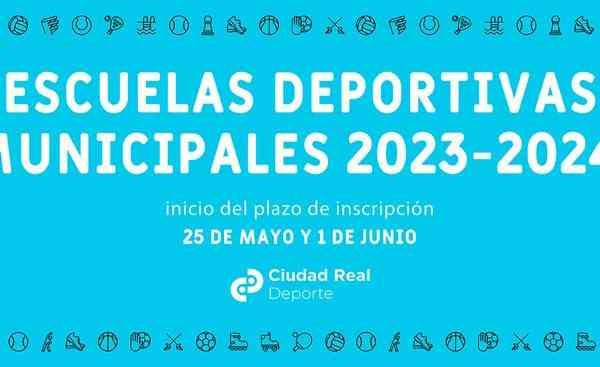 Escuelas Deportivas Municipales de Ciudad Real del 2 de octubre de 2023 al 30 de mayo de 2024 inscripciones abiertas