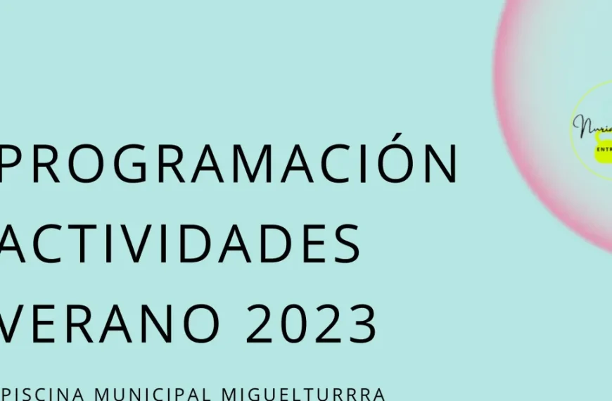 Talleres, precios e inscripciones para las actividades deportivas en la piscina de verano 2023
