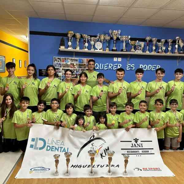 Exitosa participación del club deportivo de artes marciales Kim Miguelturra  en la fase final de deporte en edad escolar de CLM