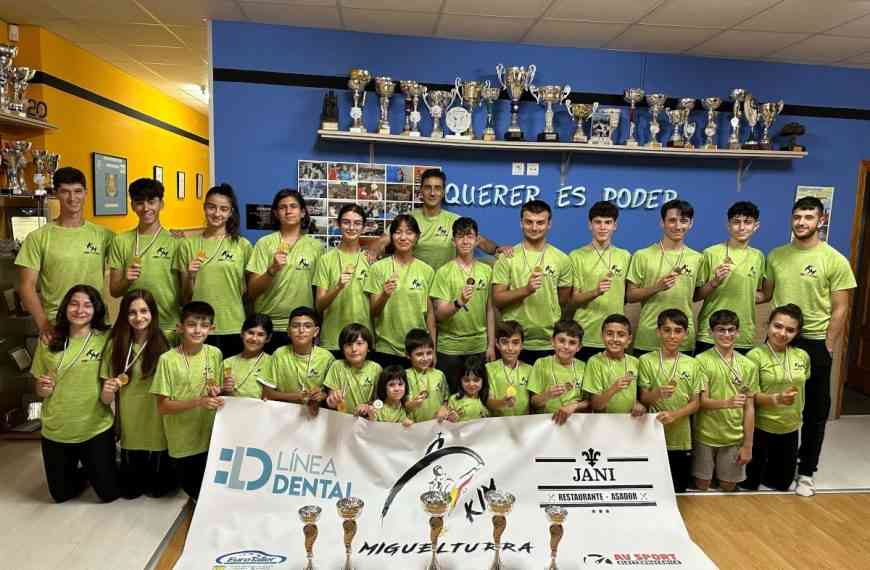 Exitosa participación del club deportivo de artes marciales Kim Miguelturra en la fase final de deporte en edad escolar de CLM