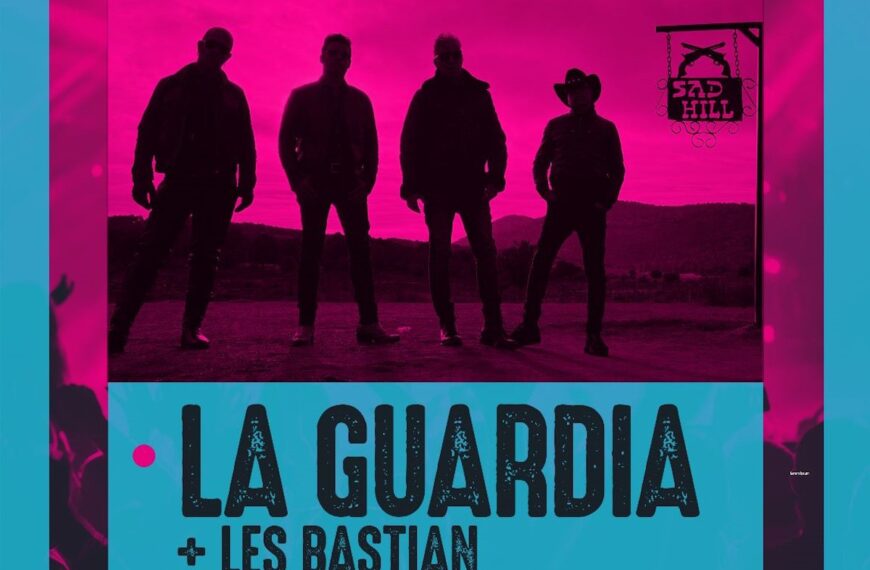 Concierto de La Guardia + Les Bastian el 21 de julio en la plaza de toros de Agudo a beneficio de la Cruz Roja