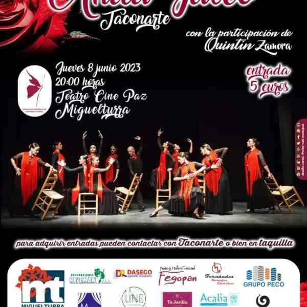 Espectáculo “Anda Jaleo” el  8 de junio en el Teatro Cine Paz de Miguelturra a beneficio de la asociación X Frágil