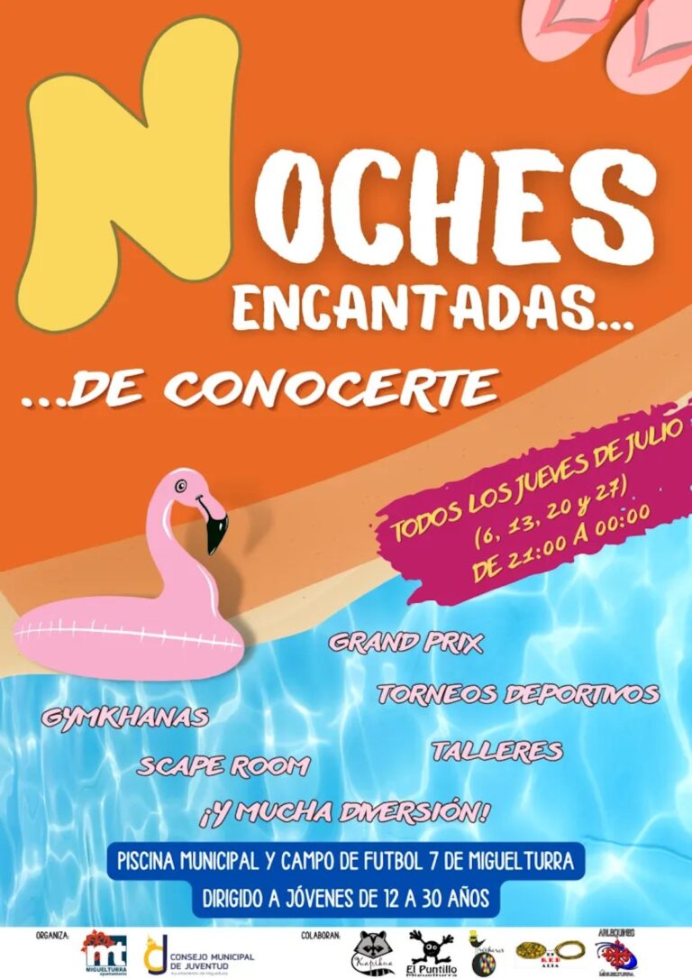 “Noches encantadas de conocerte” los jueves de julio en Miguelturra