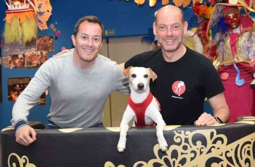 Pipper el primer perro turista que ha dado la vuelta a España y protagonista de “Pipper en Ruta” de TVE visitó Miguelturra