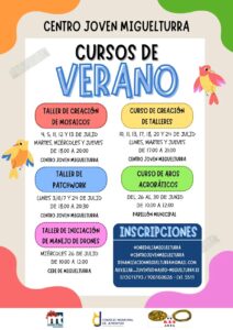 Presentada la programación para verano 2023 para los jóvenes de Miguelturra  con estupendas novedades
