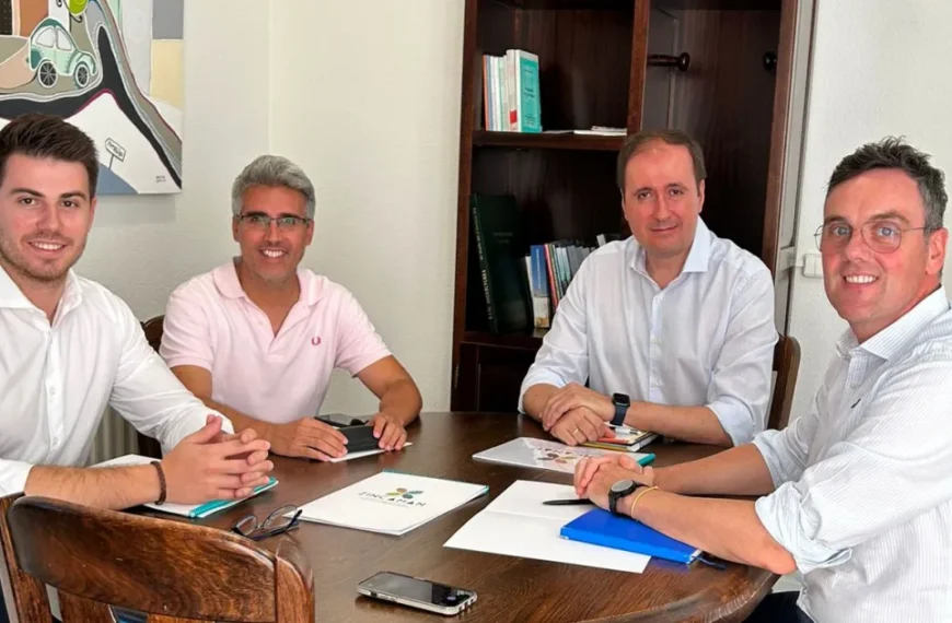 El alcalde de Miguelturra se reúne con la Asociación de Polígonos Industriales de Castilla-La Mancha