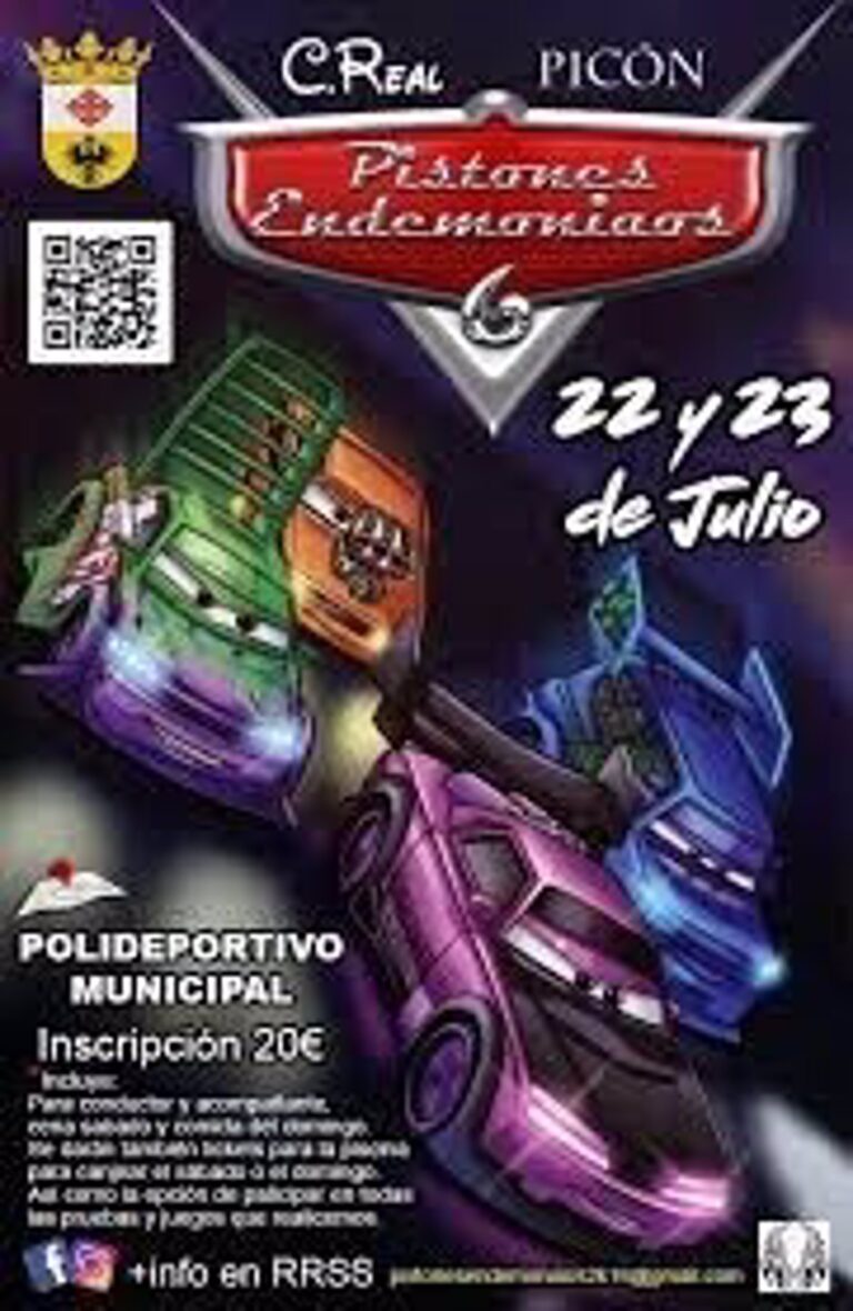 Evento benéfico reúne a 200 autos modificados en Picón, Ciudad Real