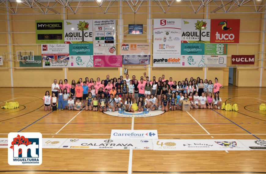 Arranca el 10º Clinic de Vóley Playa del 10 al 14 de julio en Miguelturra con participación de 82 niños y niñas