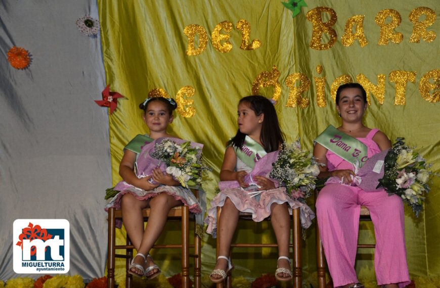 Inauguradas las fiestas del Barrio de Oriente de Miguelturra en honor a su patrona, Nuestra Señora de la Salud