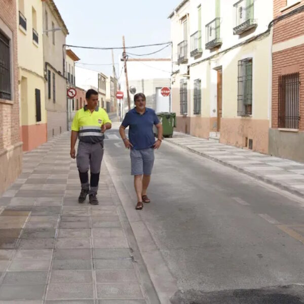 Concluidas las obras de la calle Toledillo desde la calle Juan de Ávila hasta Granada en Miguelturra