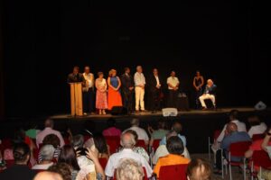 El actor Héctor Alterio recibió el Premio Patio de Comedias en Torralba de Calatrava