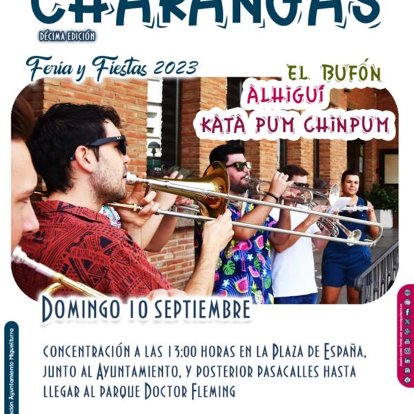 “Encuentro de Charangas” el 10 de septiembre dentro de la programación de las Ferias y Fiestas de Miguelturra 2023