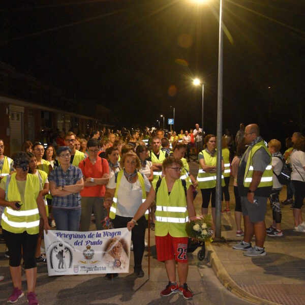 Celebrada la 3ª “Peregrinación a la Virgen del Prado” la madrugada del 15 de agosto con decenas de miguelturreños y miguelturreñas