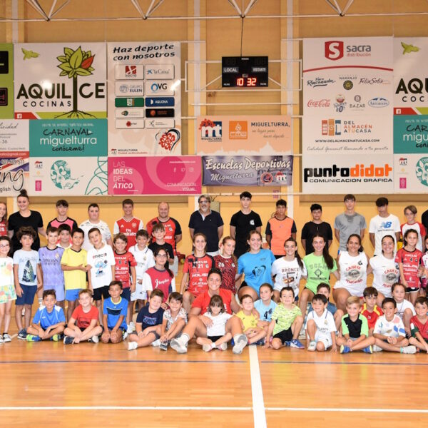En marcha el Taller de Balonmano hasta el 18 de agosto en Miguelturra con la colaboración del Club Balonmano Pozuelo de Calatrava