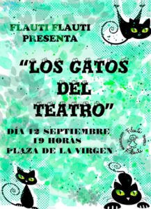 Teatro infantil “Los gatos del teatro” el 12 de septiembre en Miguelturra ¡evento gratuito!