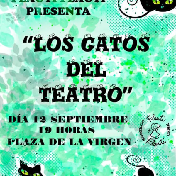 Teatro infantil “Los gatos del teatro” el 12 de septiembre en Miguelturra ¡evento gratuito!