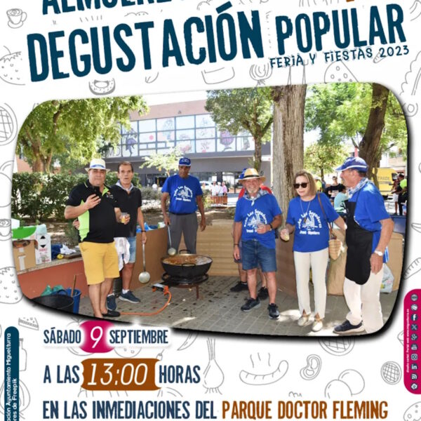 Almuerzo de Peñas y degustación popular especial Ferias y Fiestas de Miguelturra el 9 de septiembre