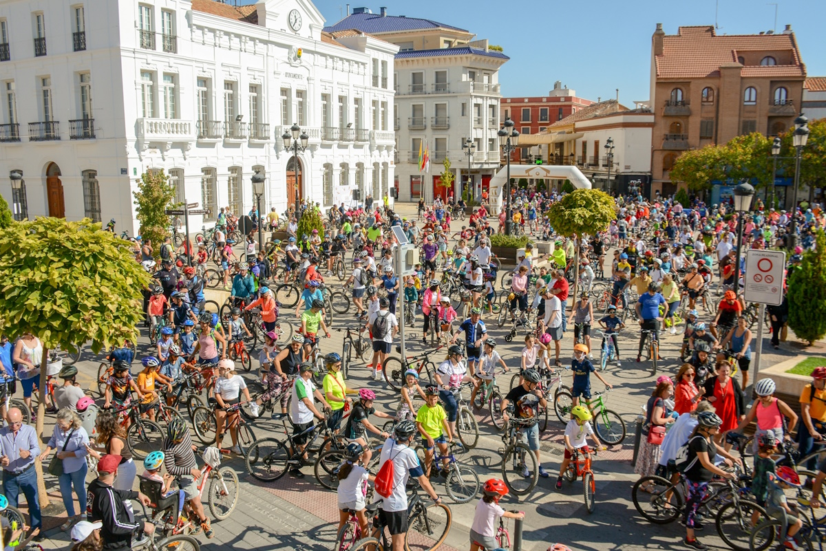 El domingo se celebra el Día de la Bici  2023 dentro de la Campaña Municipal de Movilidad Ciclista Escolar “Con Bici al Cole por Tomelloso”