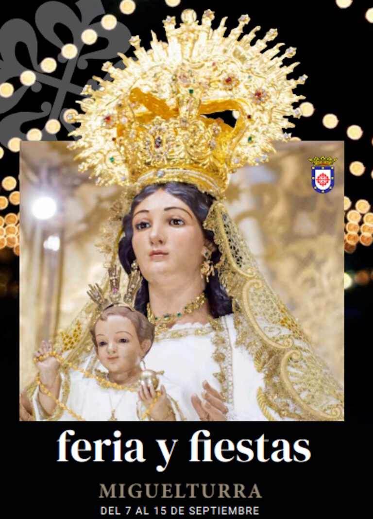 Programación de actos religiosos en honor a la Santísima Virgen de la Estrella en Miguelturra del 11 al 17 de septiembre