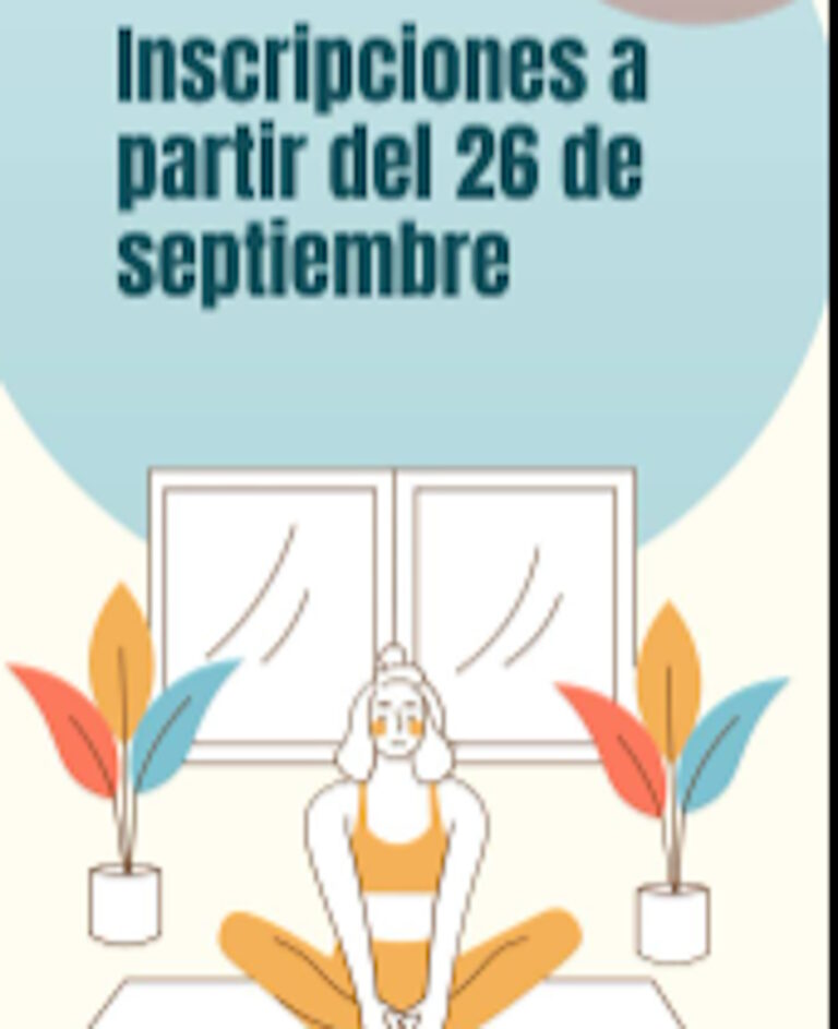 Talleres de yoga y yoga terapéutico en el Estadio Municipal de Miguelturra inscripción abierta