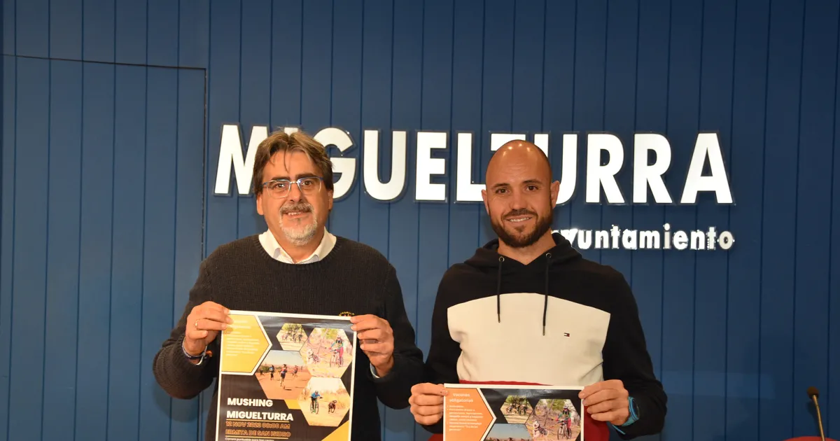 Miguelturra será sede de una emocionante prueba de mushing puntuable para la Liga Nacional Centro el 12 de noviembre