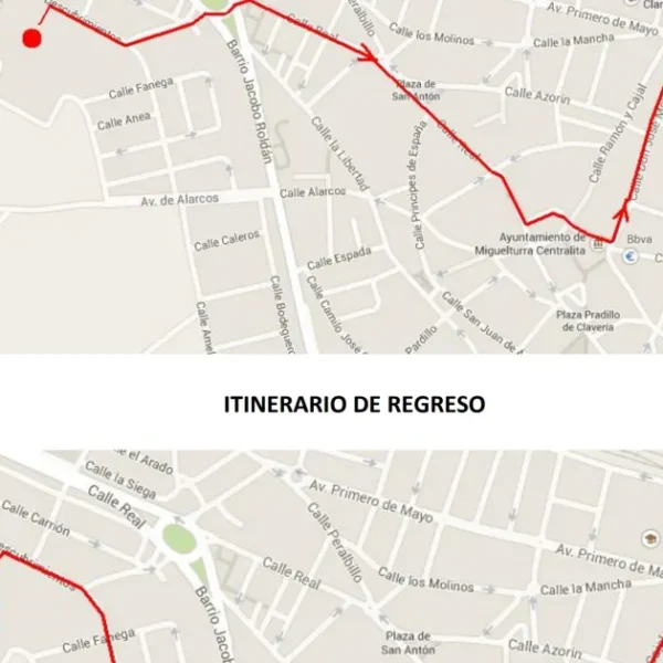 Rutas alternativas de tráfico para la Media Maratón Rural «Villa Miguelturra» el 19 de noviembre