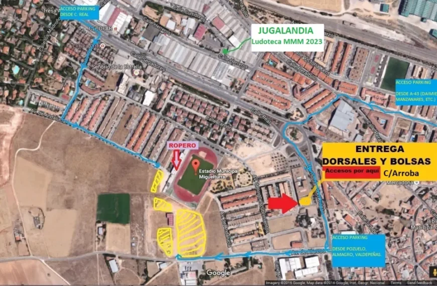 Todo lo que necesitas saber sobre el estacionamiento en la Media Maratón Rural Villa Miguelturra 2023 del domingo 19