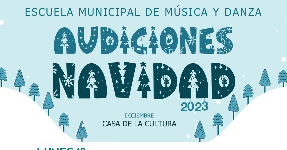 ¡Disfruta de las brillantes Audiciones de Navidad en la Escuela Municipal de Música y Danza!