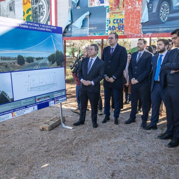 Próxima inauguración de la pasarela ciclopeatonal que unirá Ciudad Real con Miguelturra en 18 meses