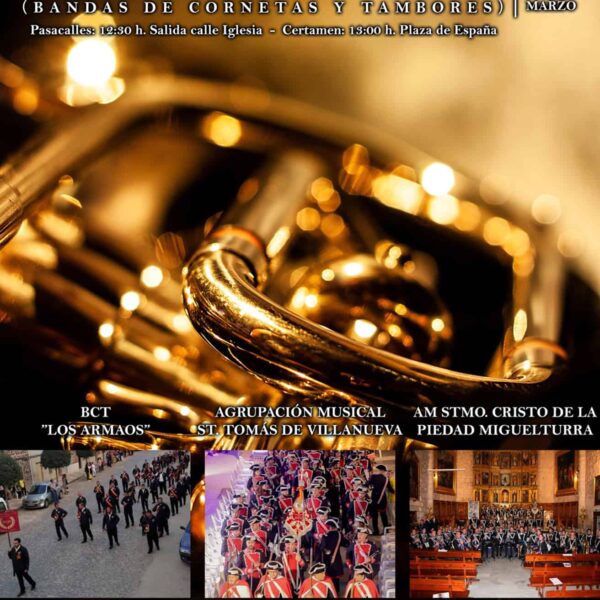 III Encuentro de Bandas de Cornetas y Tambores “Aldea Cofrade” de Aldea del Rey