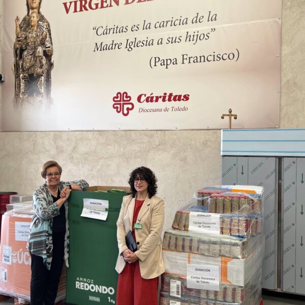 Mercadona Contribuye con 3 Toneladas de Alimentos a Cáritas Toledo Ante la Situación de “Extraordinaria Complejidad”